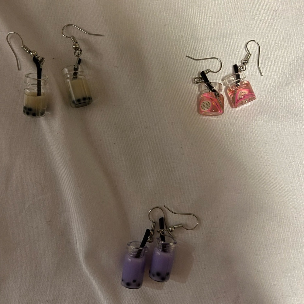 Boba Earrings